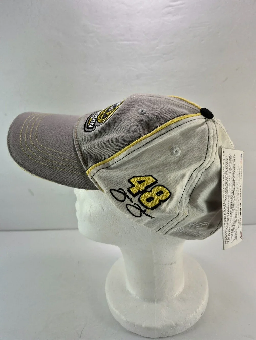 Chase Authentics NASCAR Jimmie Johnson 48 Hat 2008 Sprint Cup Champion Cap NWT
